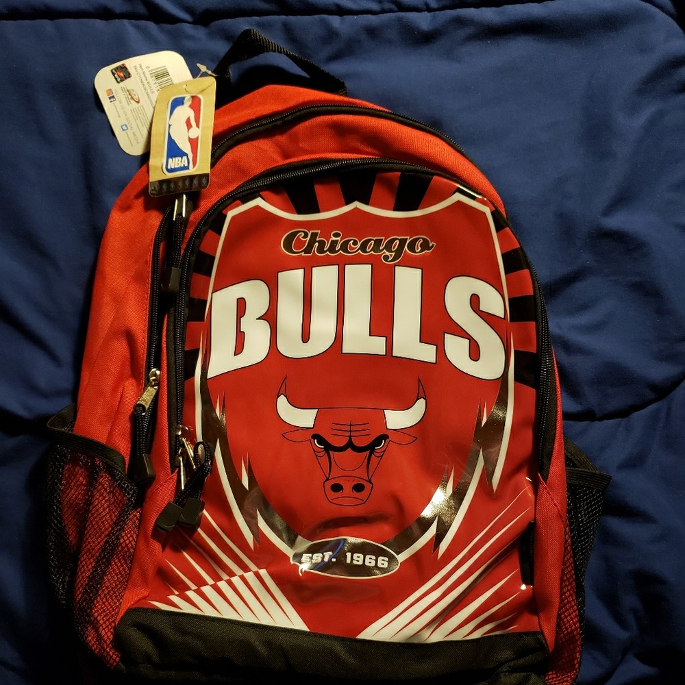 NBA Chicago Bulls lightning NBA Store backpack